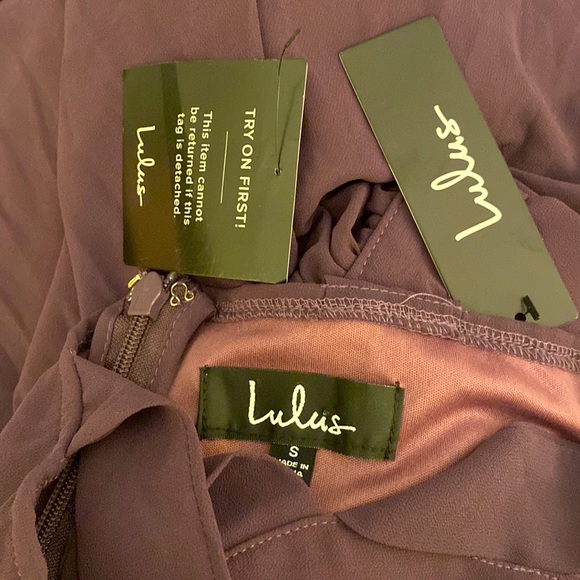 Lulu’s Purple Criss-Cross Halter Maxi Dress - Picture 9 of 13